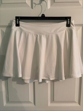 Nike White Women's Circle Skater Tennis Skirt